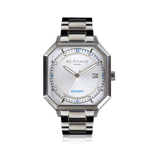 Automatic Watch - Steel Case, Silver Dial, Bracelet